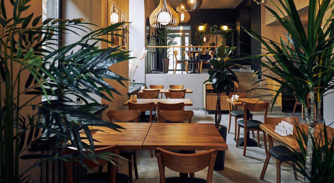 Звездное кафе в городе